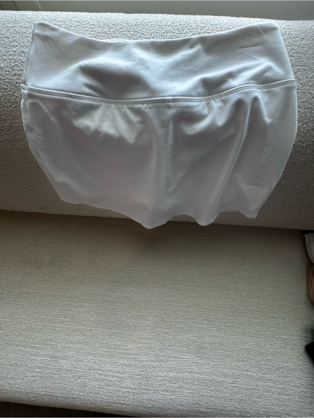 PINK Victoria's Secret White Sport Skort